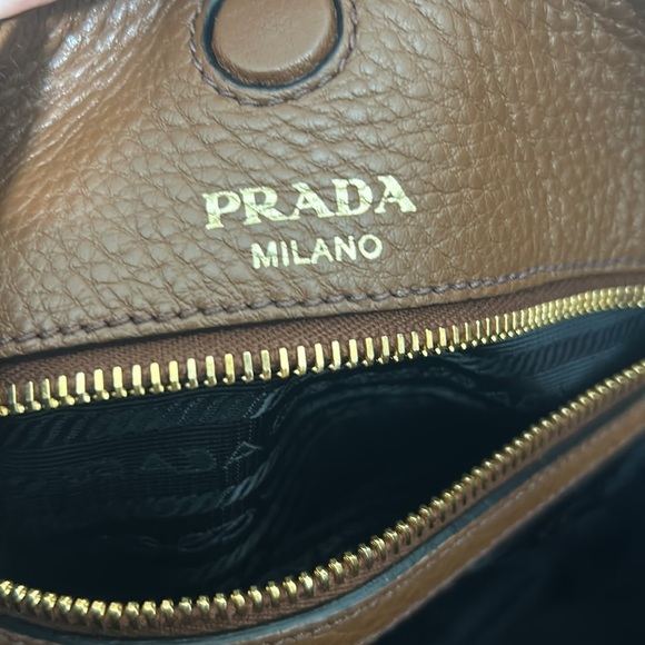 Prada Vitello Daino Hobo Camel - Picture 6 of 11
